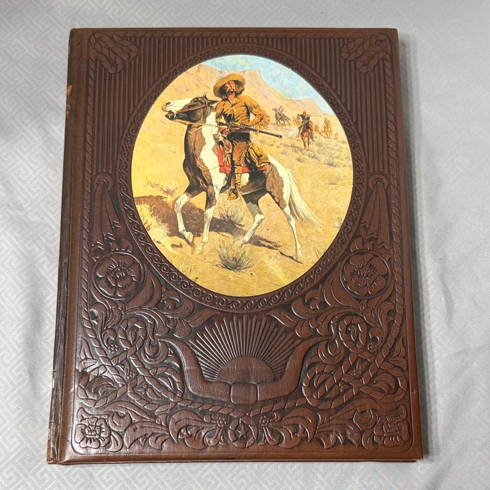 The Scouts Time Life Books The Old West Series Western Embossed Book Cover Vtg